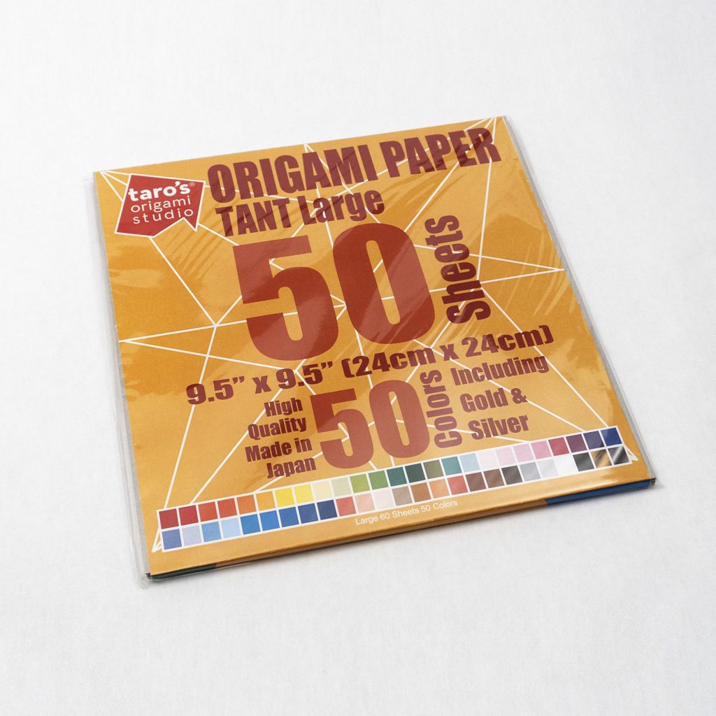 TANT Large size 9.5 inch (24cm) Premium Japanese Origami Paper, 50
