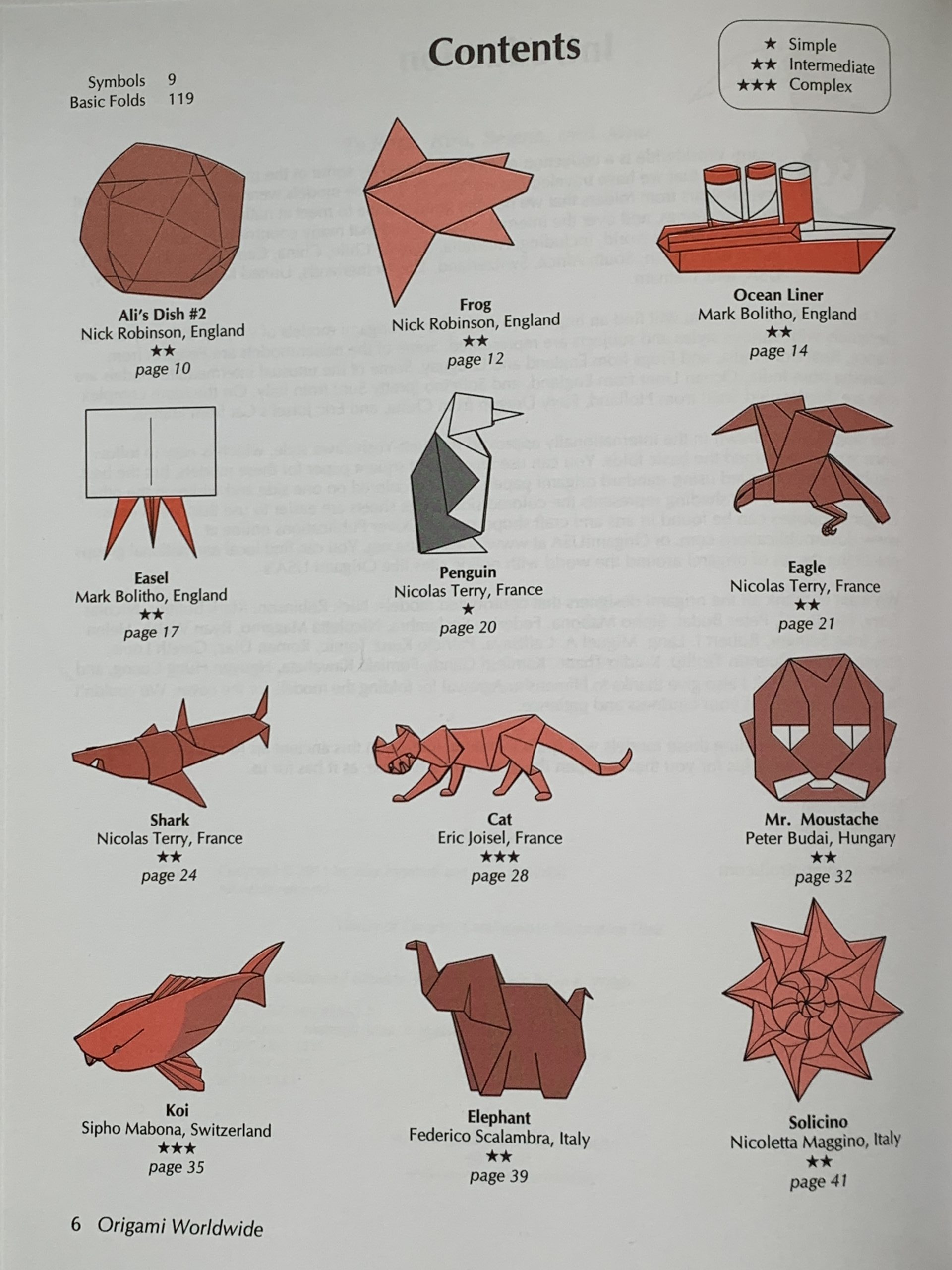 Standard 9.5 Inch 50 Colors 60 Sheet and Origami Worldwide Book Combo