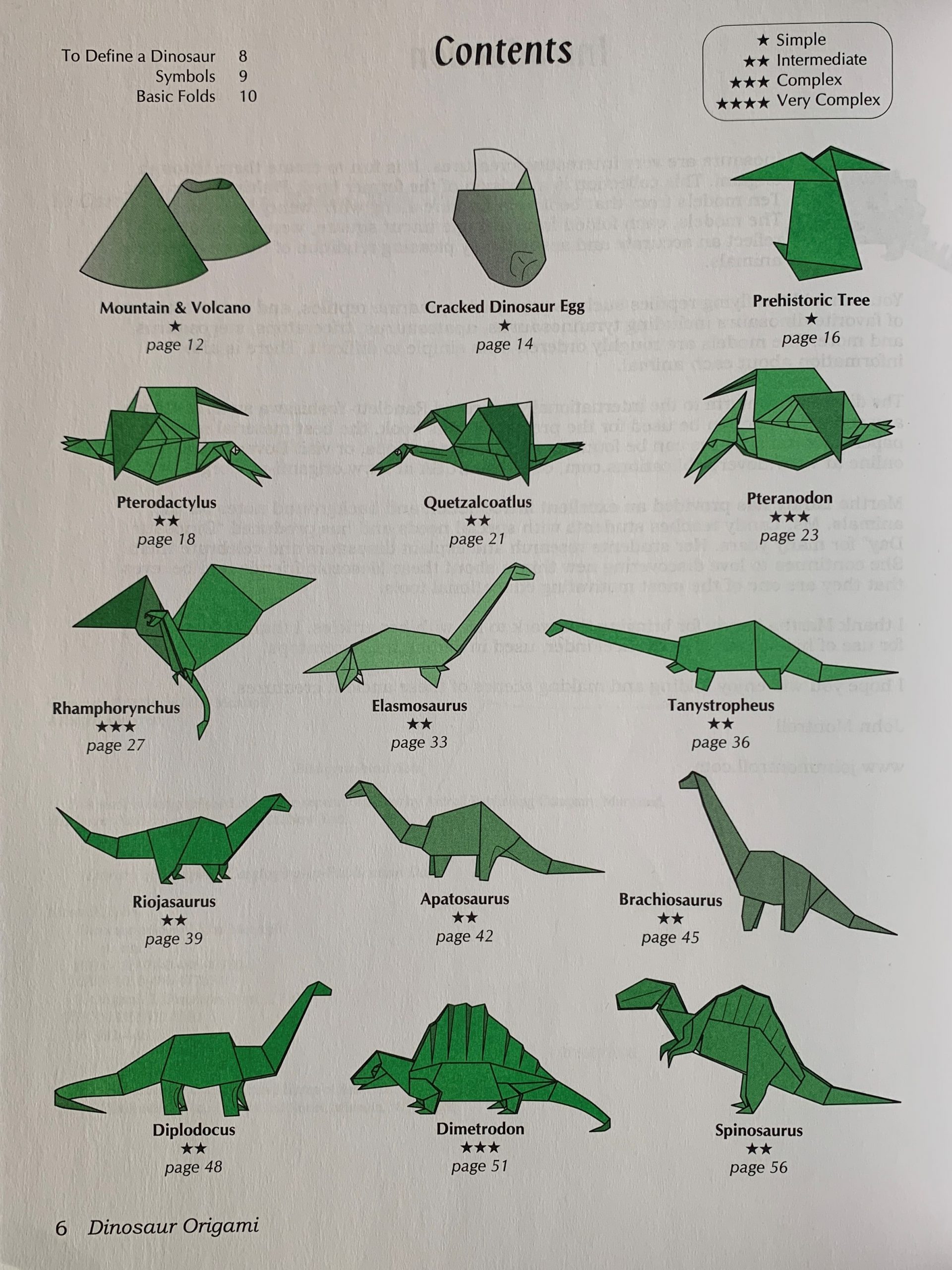 Easy Origami Dinosaur Instructions