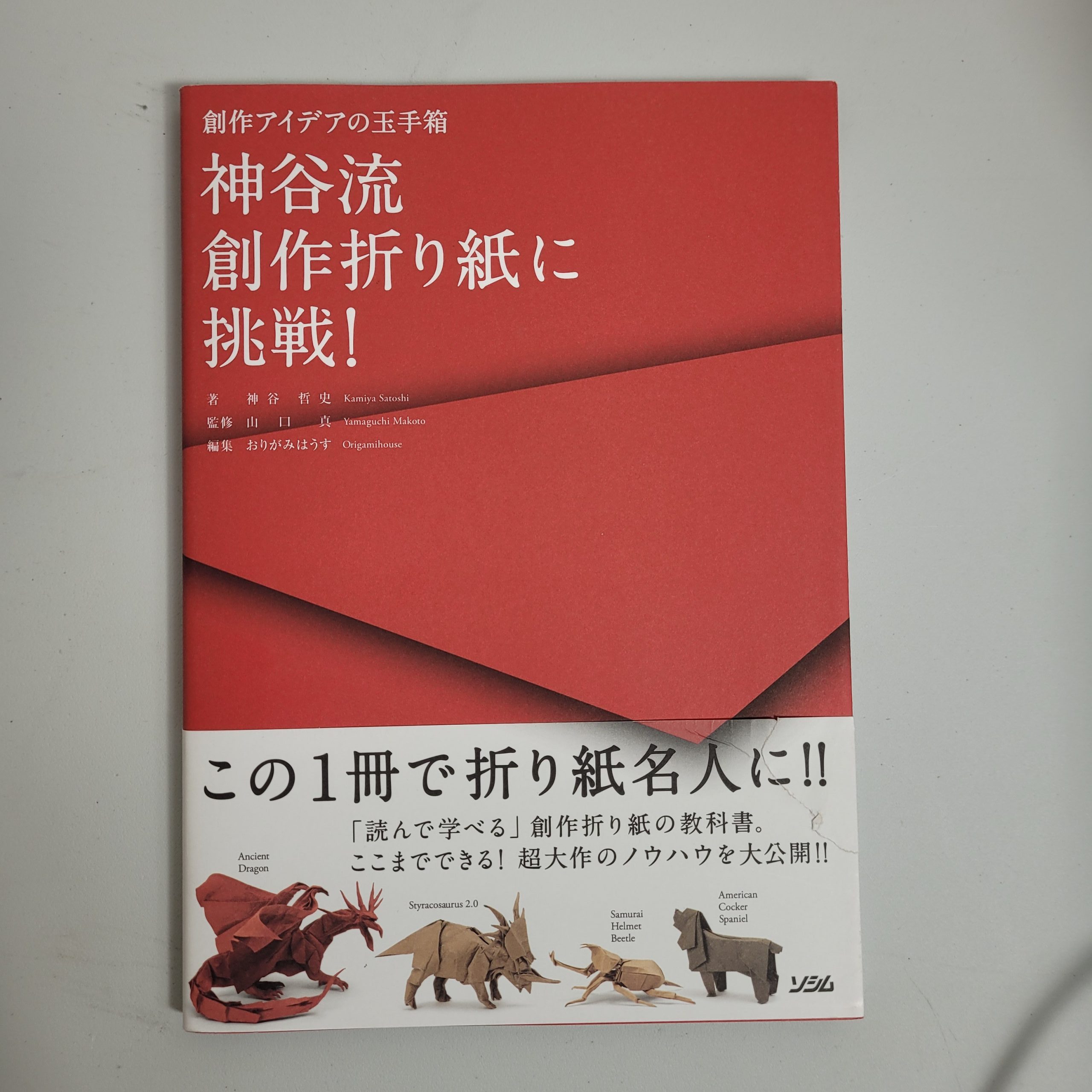 Satoshi Kamiya: Origami Creation Challenge Book - Taro's Origami